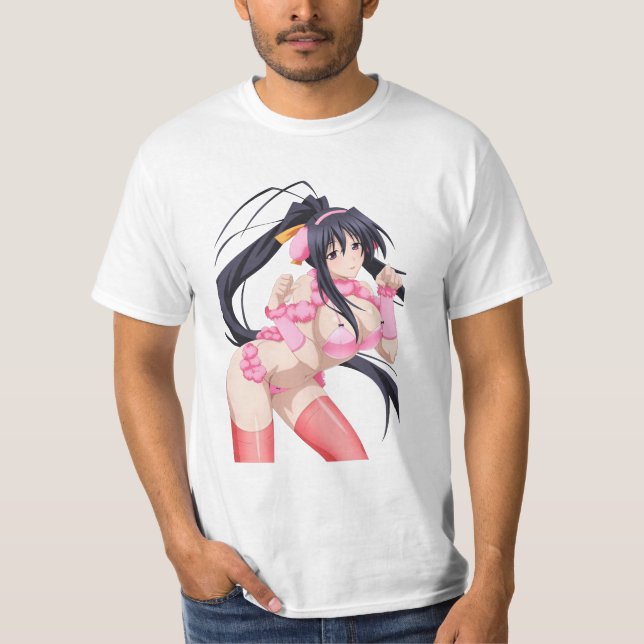 Funny Akeno Himejima Dxd T Shirt (Framsida)