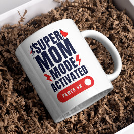 Funny aktiverad offert Mors dag i Toppen-läge Kaffemugg