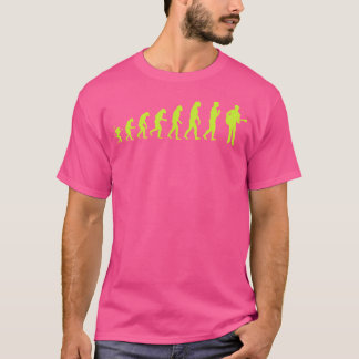 Funny akustisk Guitar Evolution T Shirt