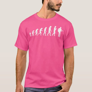 Funny akustisk Guitar Evolution T Shirt