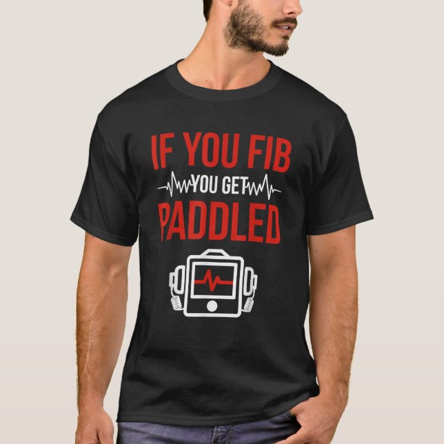 Funny Akut Nurse ER Nursing T Shirt (Framsida)