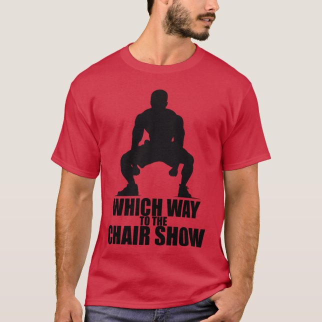 Funny Alabama Brawl Shirt Which Way to the Chair S T Shirt (Framsida)