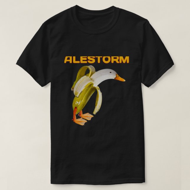 Funny Alestorm Banana Anka Shirts Hoodies T Shirt (Design framsida)