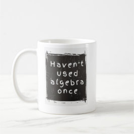 Funny algebra kaffemugg