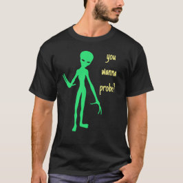 Funny Alien 🎅 🛸 UFO Halloween fest T Shirt