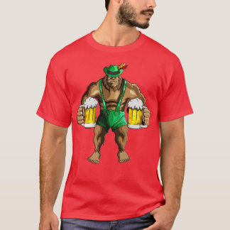 Funny alkoholöl Drinker Bigfoot Beer Fläkt T Shirt