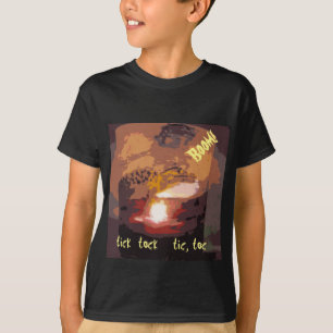 Funny Alligator Animal Art Tee Shirt