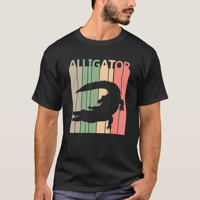 Funny Alligator Costume T Shirt (Framsida)
