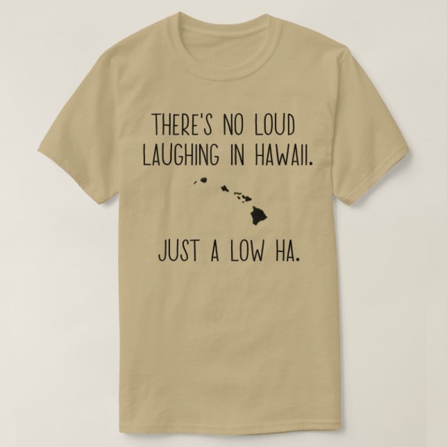 Funny Aloha Hawaii Pun Ord Play Punny Island Vaca T Shirt (Design framsida)