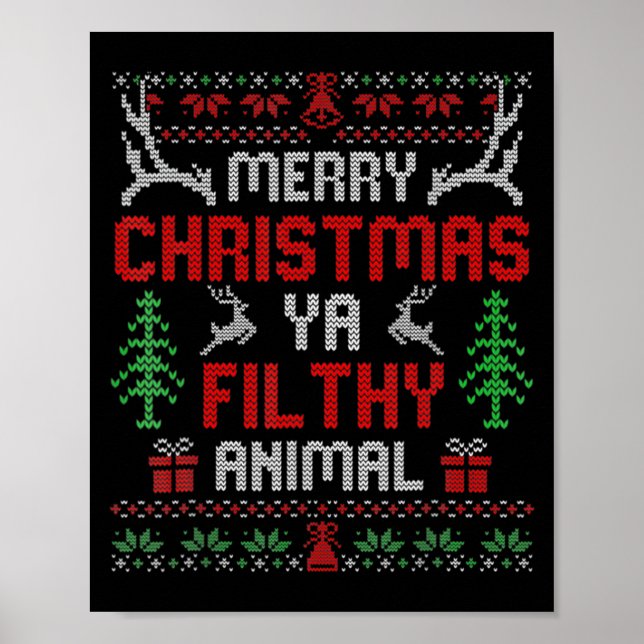 Funny Alone At Home Movies Merry Christmas You Fil Poster (Framsidan)