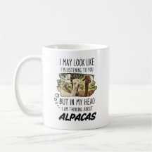 Funny Alpaca Älskare Mugg