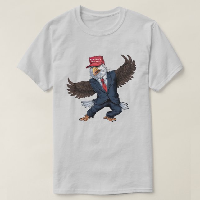 Funny American Eagle T Shirt (Design framsida)