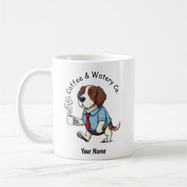 Funny American Water Spaniel Business Suit Coffee  Kaffemugg
