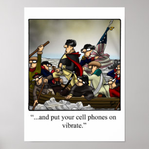 Funny Amerikansk historia George Washington Poster