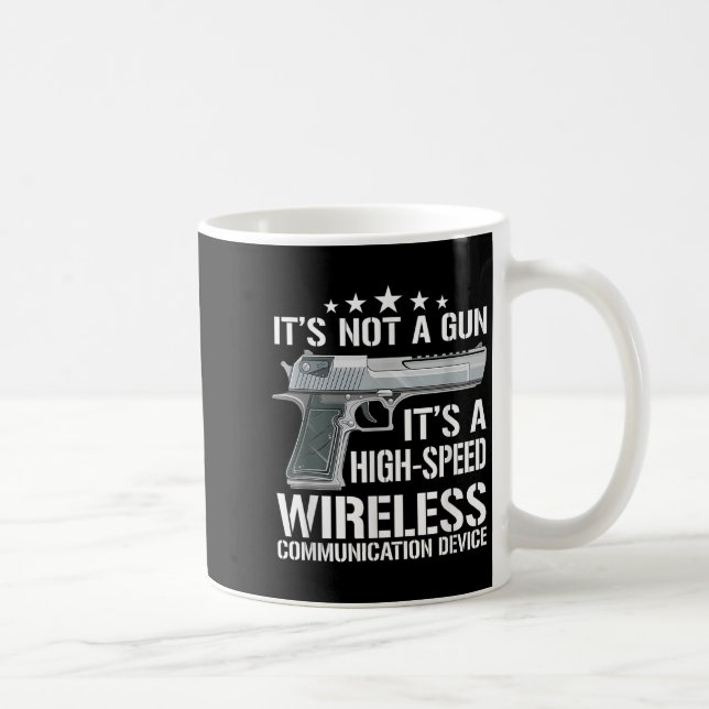 Funny Ammo Gun Älskare som säger Gun Owner Gift Id Kaffemugg (Höger)
