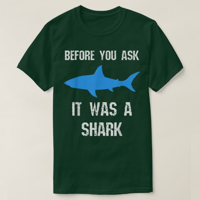 Funny Amputee Amputation Surgery Shark Humor T Shirt (Design framsida)