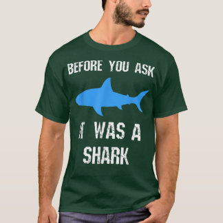 Funny Amputee Amputation Surgery Shark Humor T Shirt