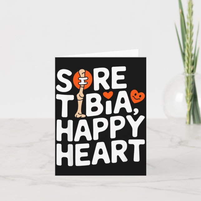Funny Anatomy Going Tibia Okay Broken Leg Gift For Kort (Framsida)