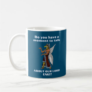 Funny Ancient UFO Annunaki Alien Kaffemugg
