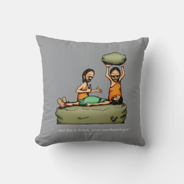 Funny Anesthesiolog Humor Pillow Gift Kudde (Framsida)