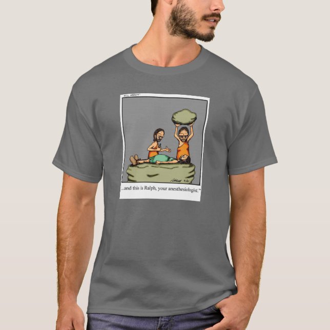 Funny Anesthesiolog Humor Tee Shirt Gift (Framsida)