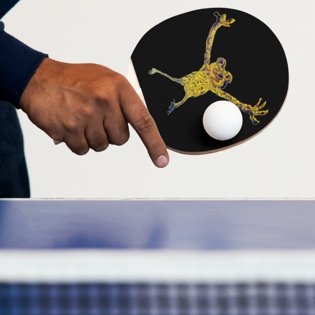 Funny Animal Art Frog träning Pingisracket (Insitu)