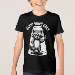 Funny Animal Gift | Coola Raccoon Rockstjärna T Shirt
