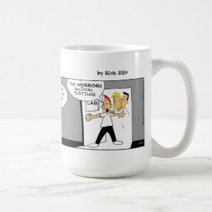 Funny Animal Testing Mugg