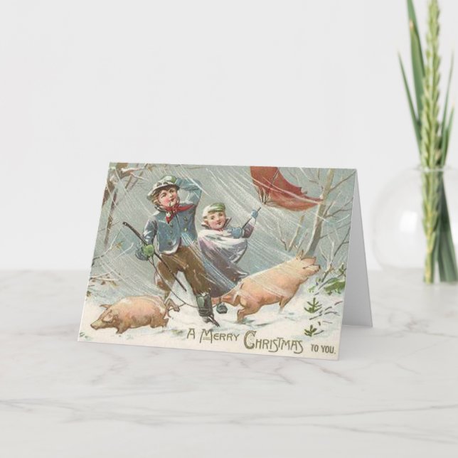 FUNNY ANIMALS HELGKORT (Framsida)