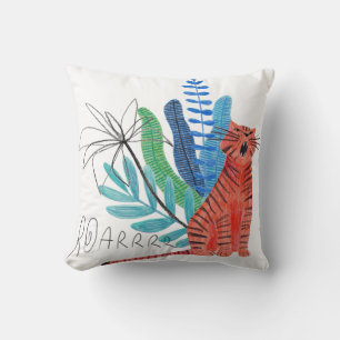 Funny Animals Kids Dekorativ kudde