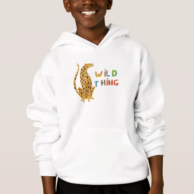 Funny Animals Kids Hoodie T Shirt (Framsida)