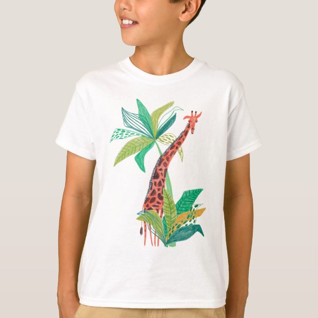 Funny Animals Kids T-Shirt (Framsida)
