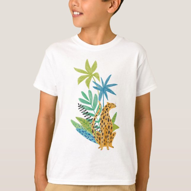 Funny Animals Kids T-Shirt (Framsida)