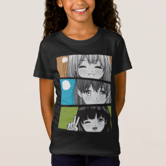 Funny Anime Girl Japansk Aesthetic Kawaii Otaku T Shirt