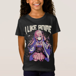 Funny Anime Girl Japansk Otaku Manga Japan T Shirt
