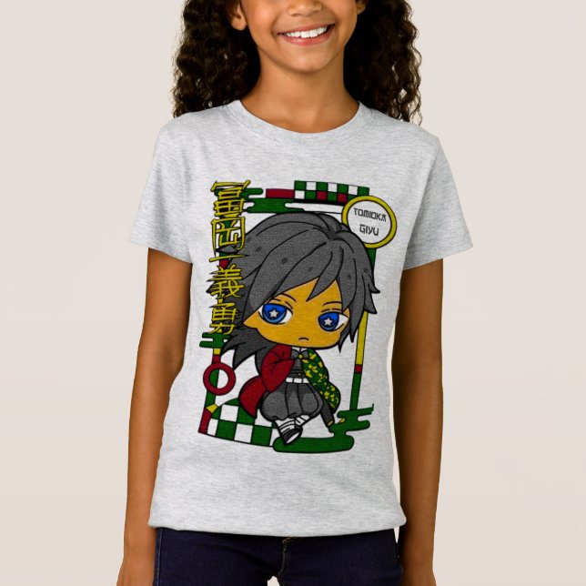 Funny Anime Girl Japansk Otaku Manga Japan T Shirt (Framsida)