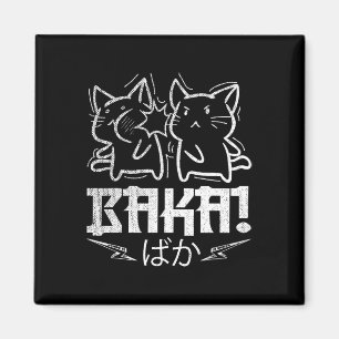 Funny Anime Manga Otaku Baka Rabbit Slap Meme Magnet