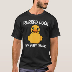 Funny Anka För manar Women Gult Duckie Vatten Bird T Shirt