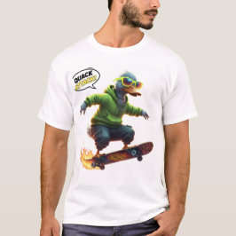 Funny Anka Graphic Tee for Skaters & Trendig Vibes