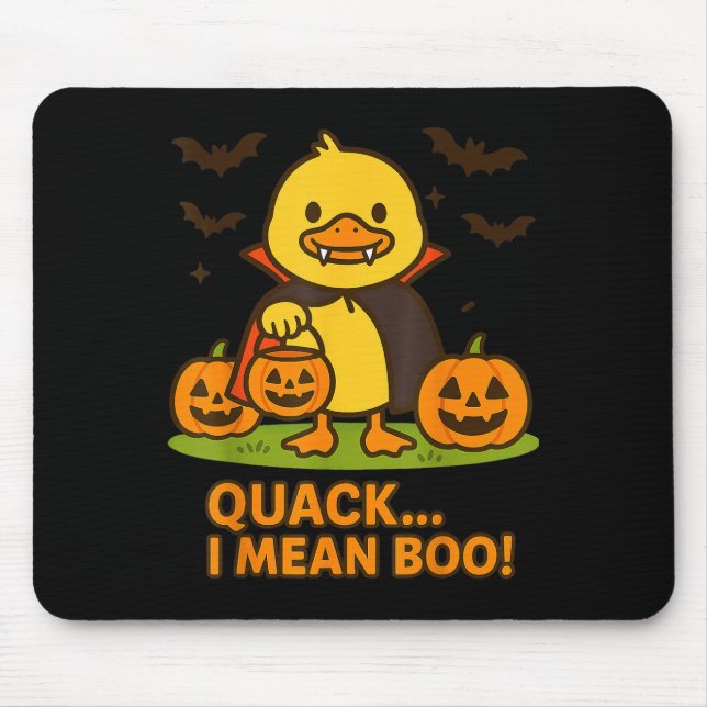Funny Anka Halloween Costume - Quack I Elak Boo Qu Musmatta (Framsidan)