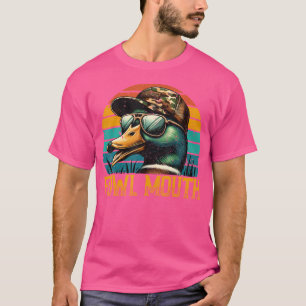 Funny Anka Hunter Fowl Mouth Anka Hunting Goose Hu T Shirt