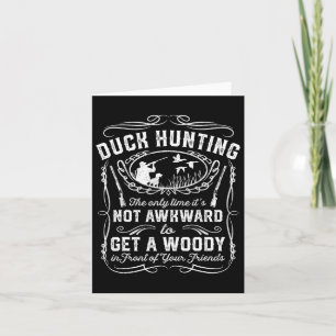 Funny Anka Hunting Vintage Woodie Hunter Friends G Kort