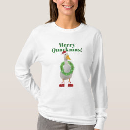 Funny Anka-jul - Merry Quackmas T-Shirt