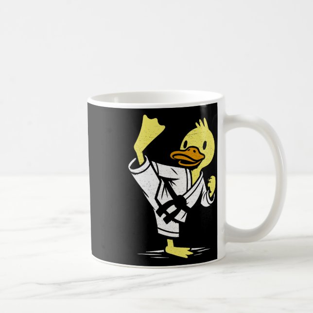 Funny Anka Karate Martial Arts Memes Co. Anka Kara Kaffemugg (Höger)