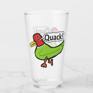 Funny Anka Quacking Glaskopp