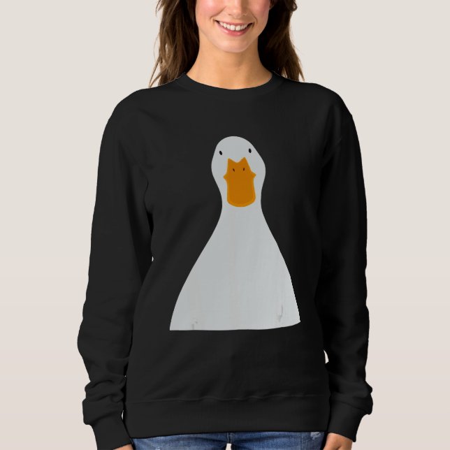 Funny Anka Selfie, Superskoj-ID-foto, seriös duk T Shirt (Framsida)