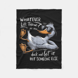 Funny Anka Shirt Funny Quote Graphic Tees För mana Fleecefilt