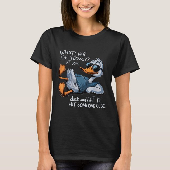 Funny Anka Shirt Funny Quote Graphic Tees För mana T (Framsida)