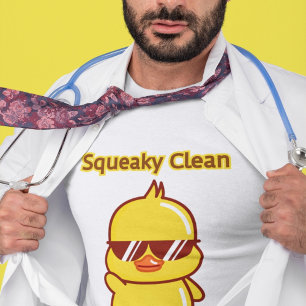 Funny Anka Squeaky Clean Animal Print Comedy Manar T Shirt
