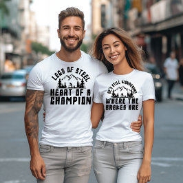 Funny anpassad namnmatchning mellan cykling-Par T Shirt